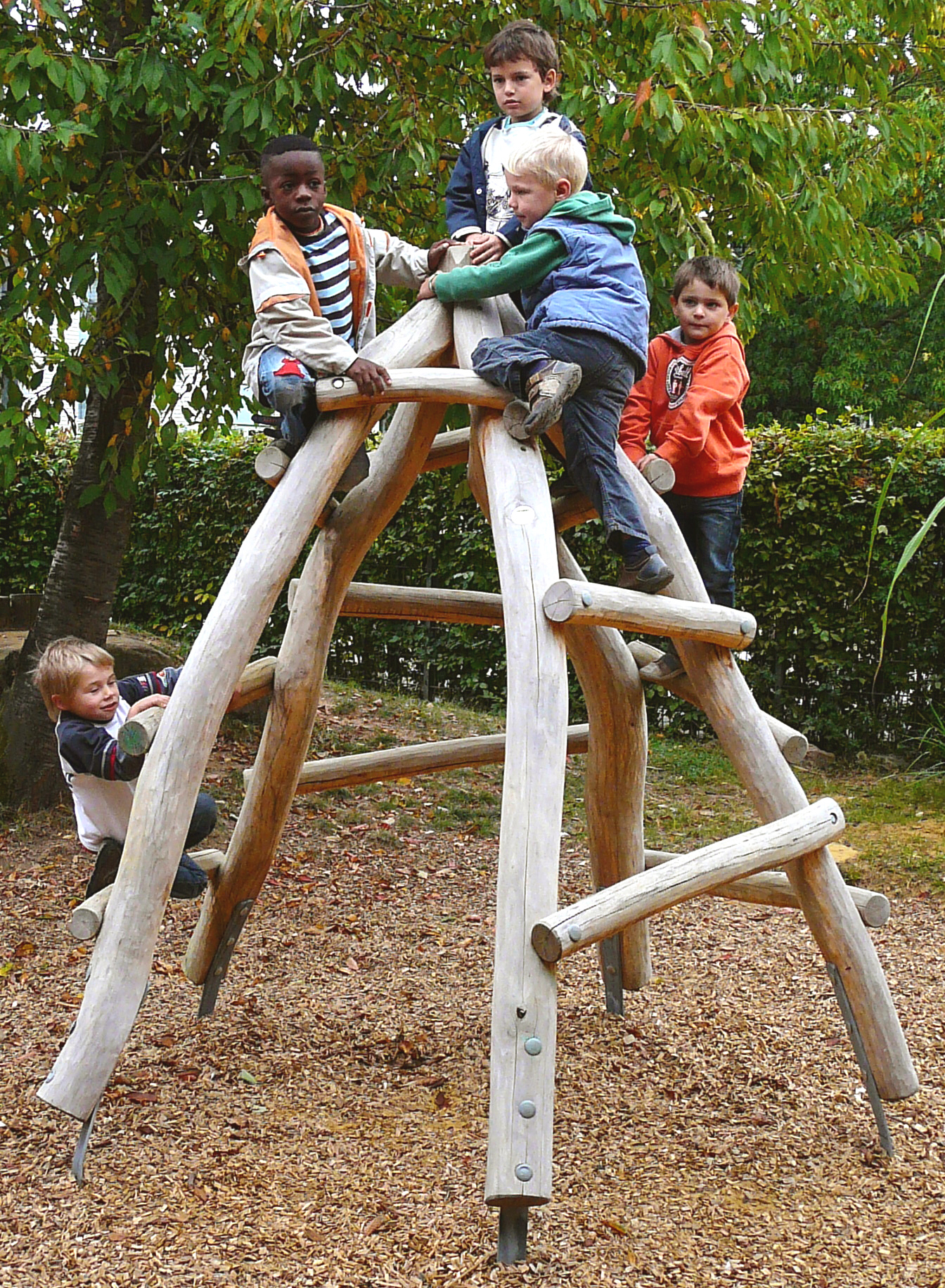 Klettertipi Ansicht 2