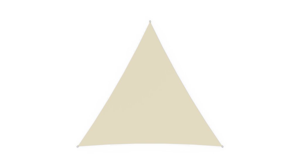 PE-Sonnensegel dreieckig 3.6x3.6x3.6 m, Norna