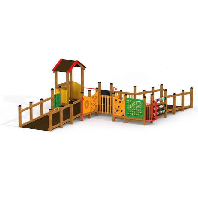 Delta Barrierefreie Spielplatz Ansicht 2