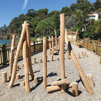 Eco-Play Balancierpfad „Dschungel“ Ansicht 2