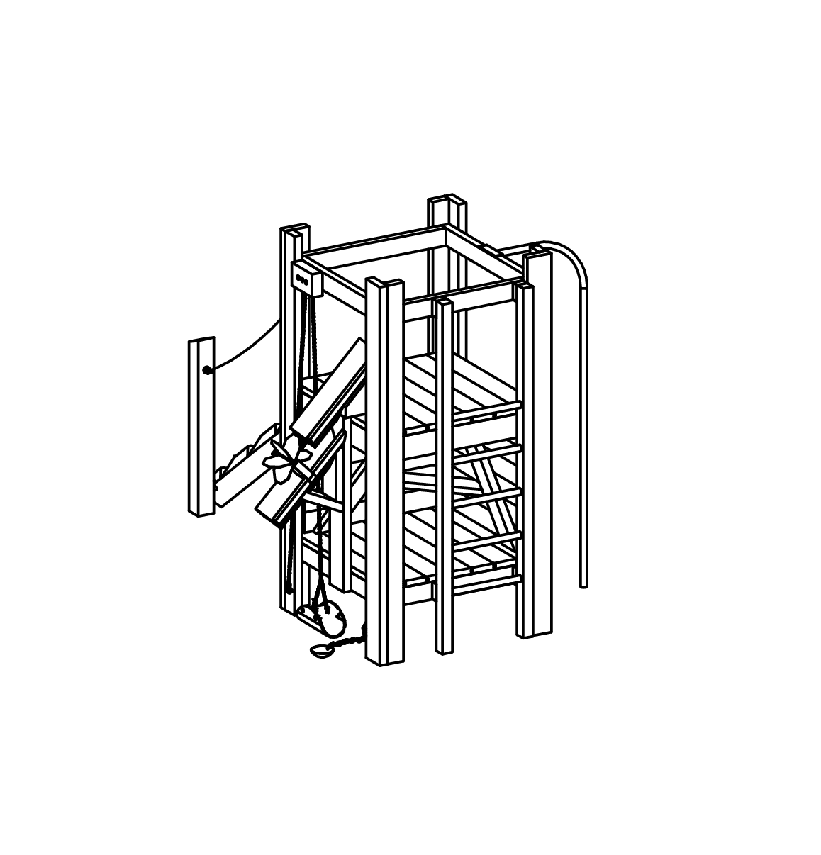 Hüttenkombination 211, Richter Spielgeräte