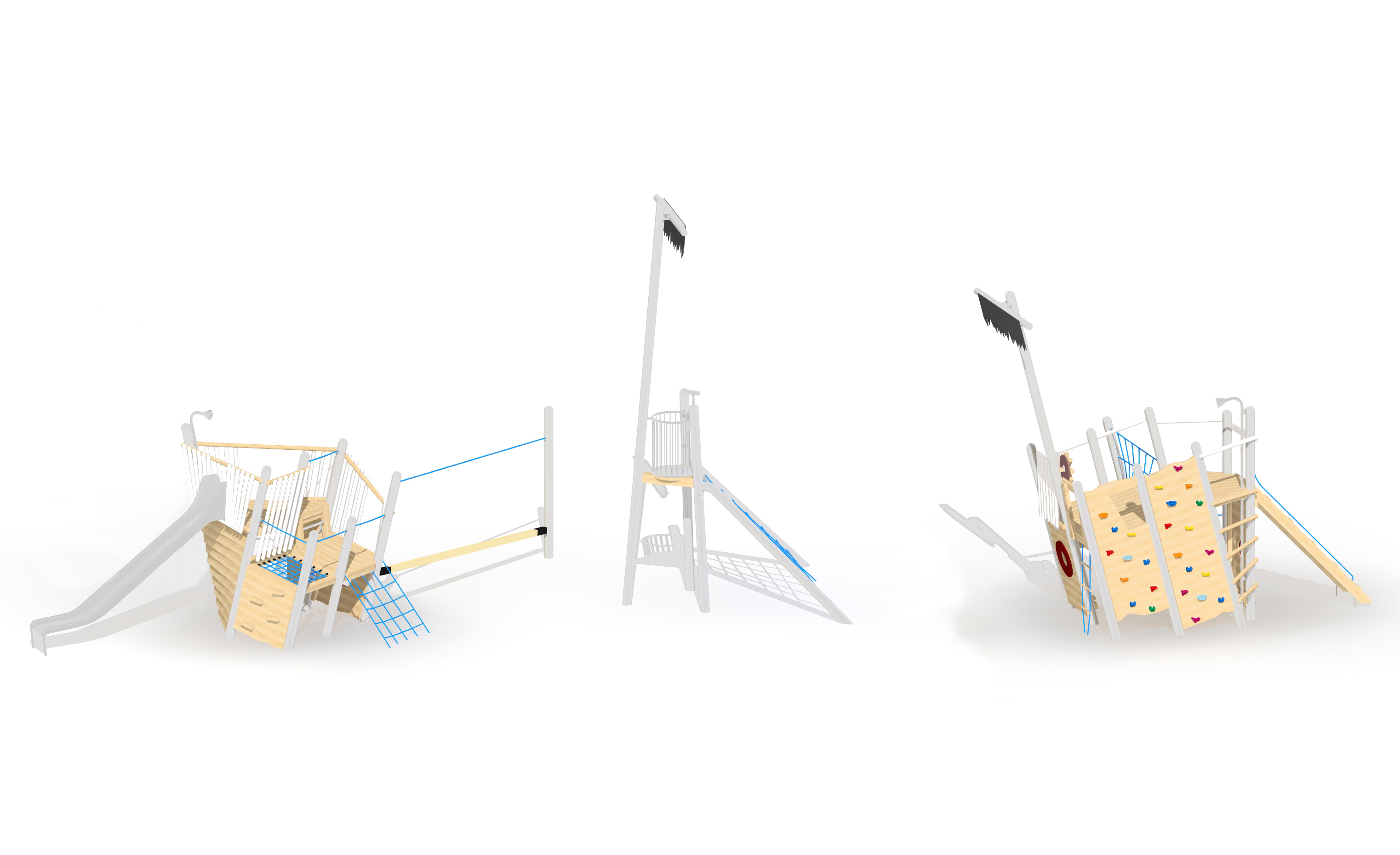 Spielschiff Springe Ansicht 2