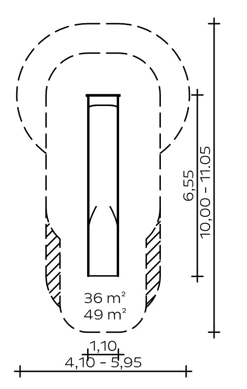 Anbau-Breitrutsche (3,00) Ansicht 3