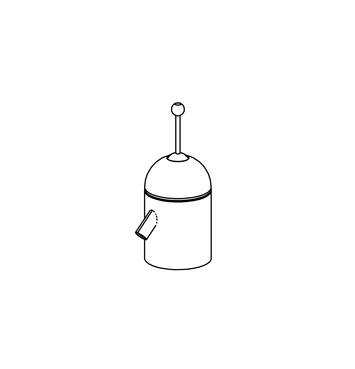 Handhebelpumpe Ansicht 2