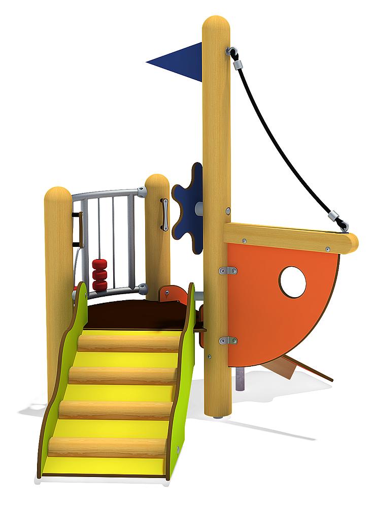 Spielschiff Möwe Ansicht 4