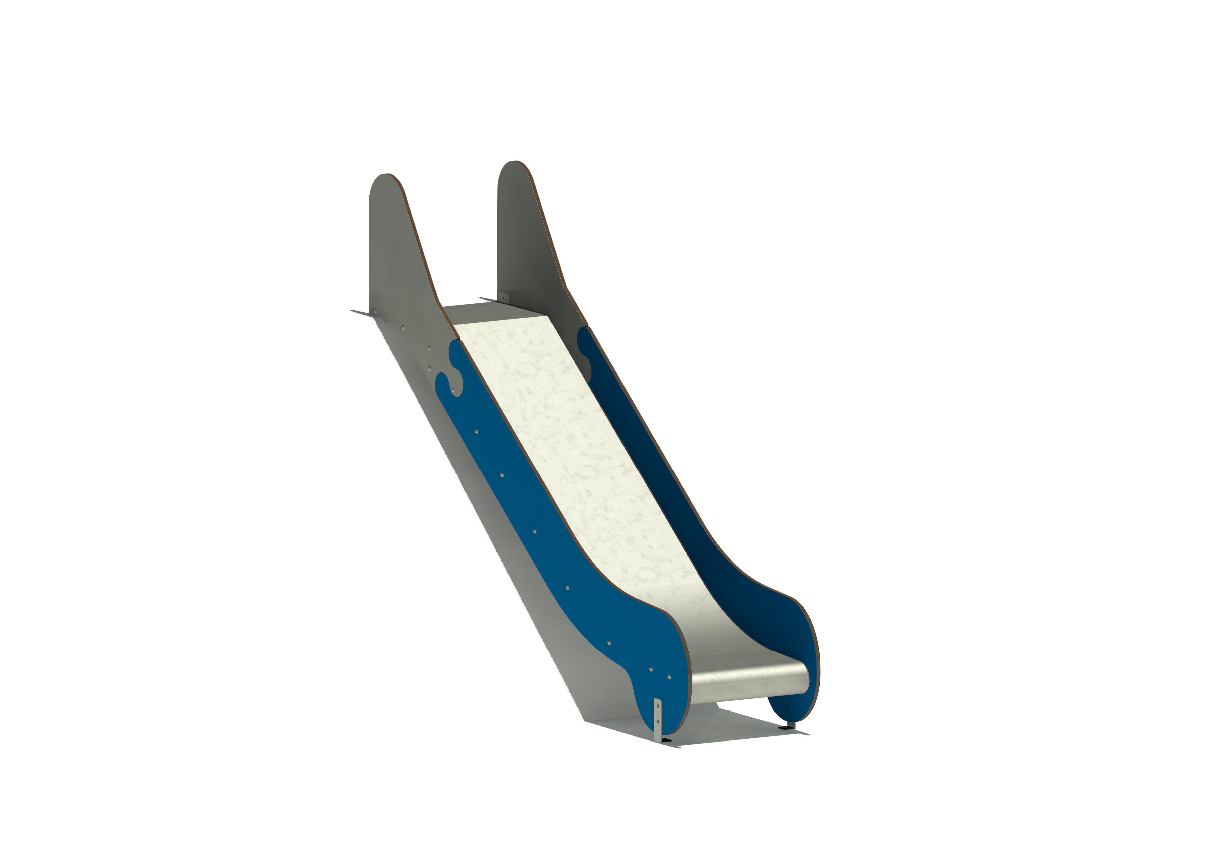 Hangrutschbahn HST, ABH 120 cm, Breite 50 cm, Maier Spielplatzgeräte