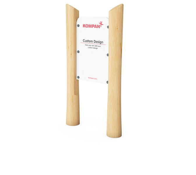 Robinia Schild L NRO218 Ansicht 2