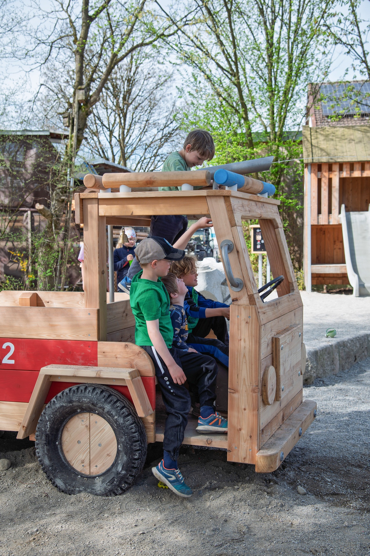 Feuerwehrauto Ansicht 3