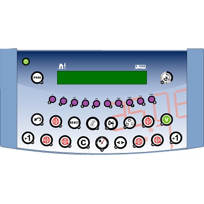 Stramatel Anzeigetafel „W-Top“ Ansicht 2