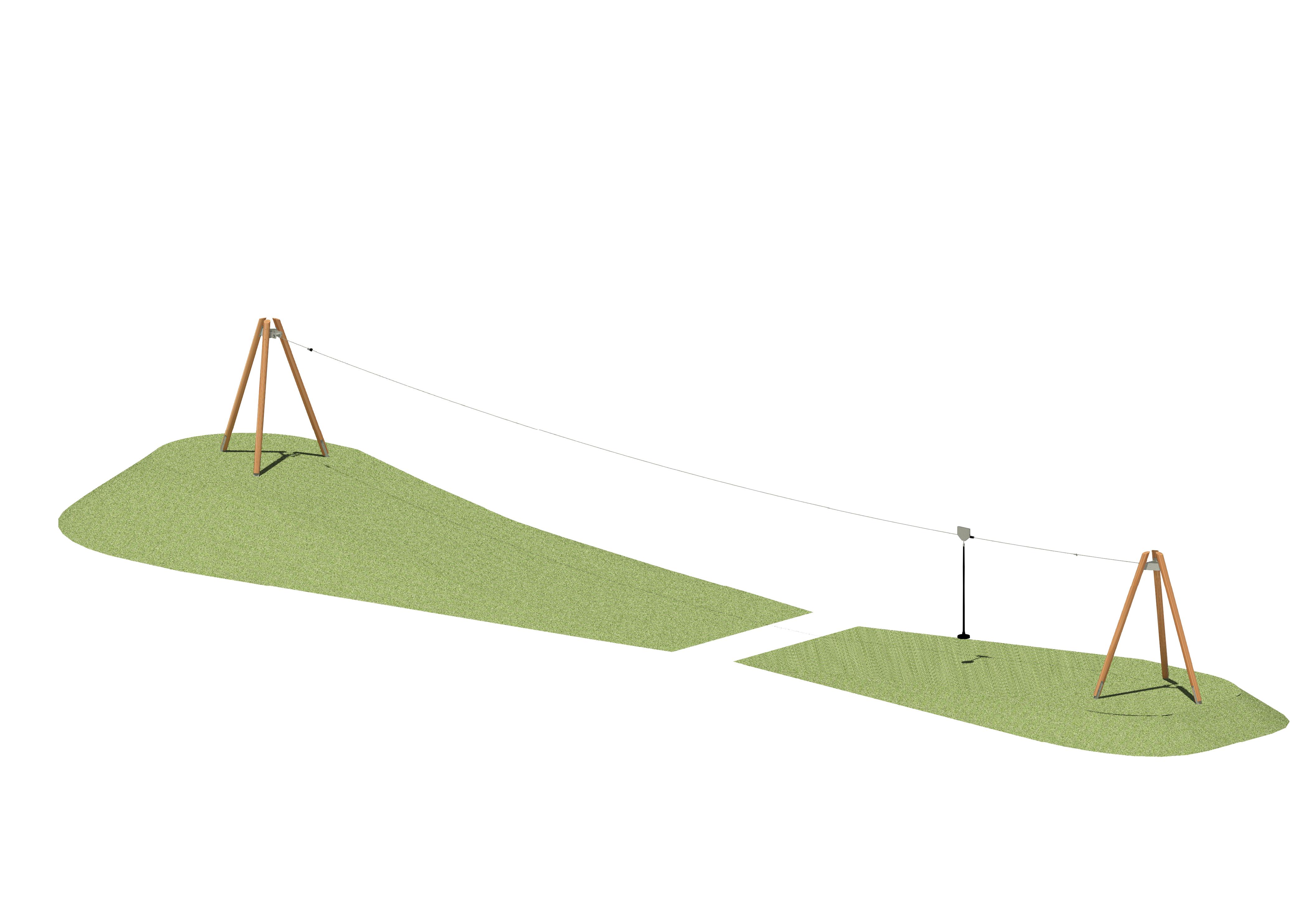3-Bein-Seilbahn 5905, Maier Spielplatzgeräte
