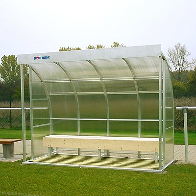 Sport-Thieme Seitenwand-Verglasung für Spielerkabine Ansicht 2