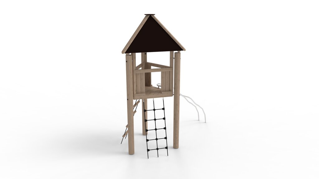 Kletterturm System 3 mit Boden und Dach, Norna