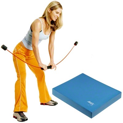 Flexi-Bar Fitness-Set „Flexi Bar Sport & Airex Balance Pad“, Sport-Thieme