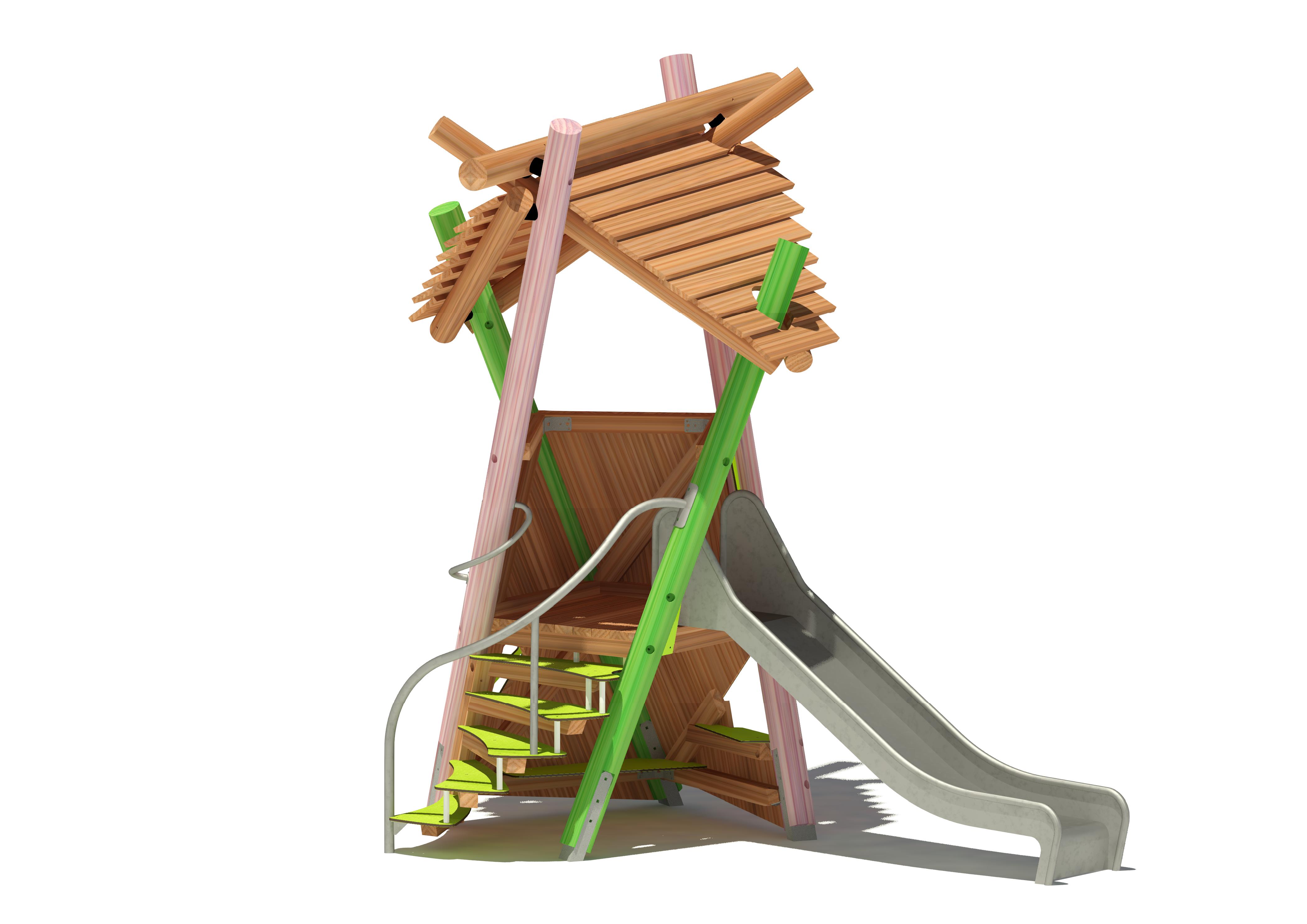 Spielhaus Fiasko Bambino 1461, Maier Spielplatzgeräte