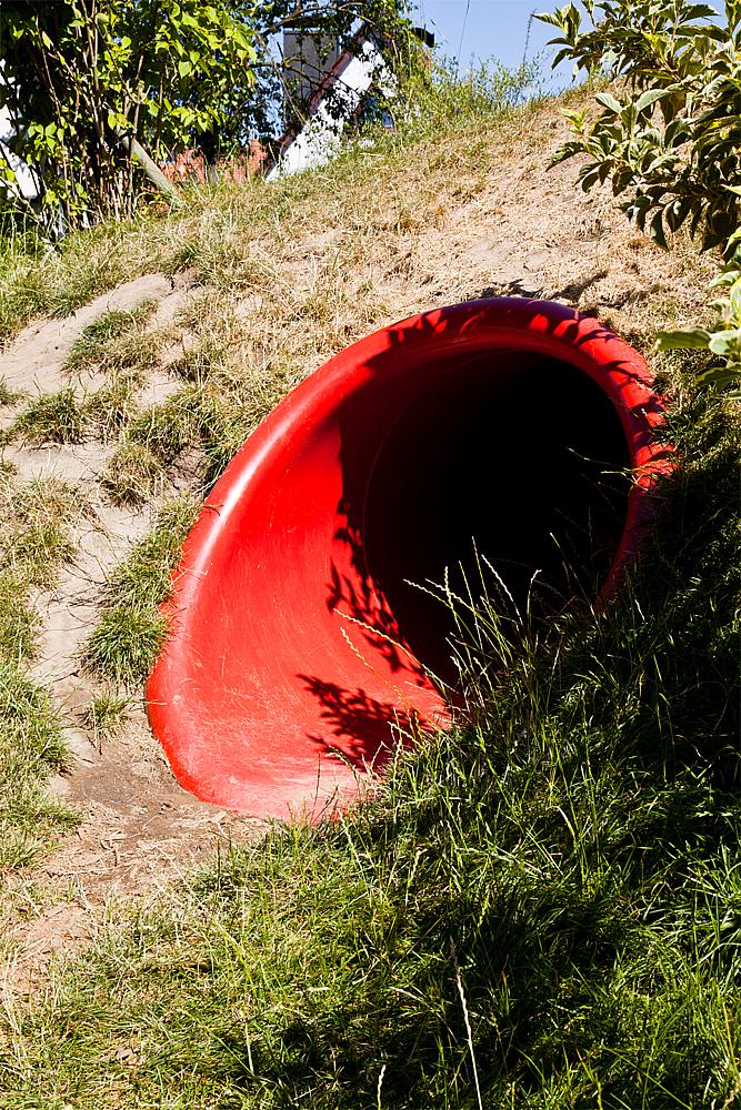 Kriechtunnel Anfangsteil Ansicht 6