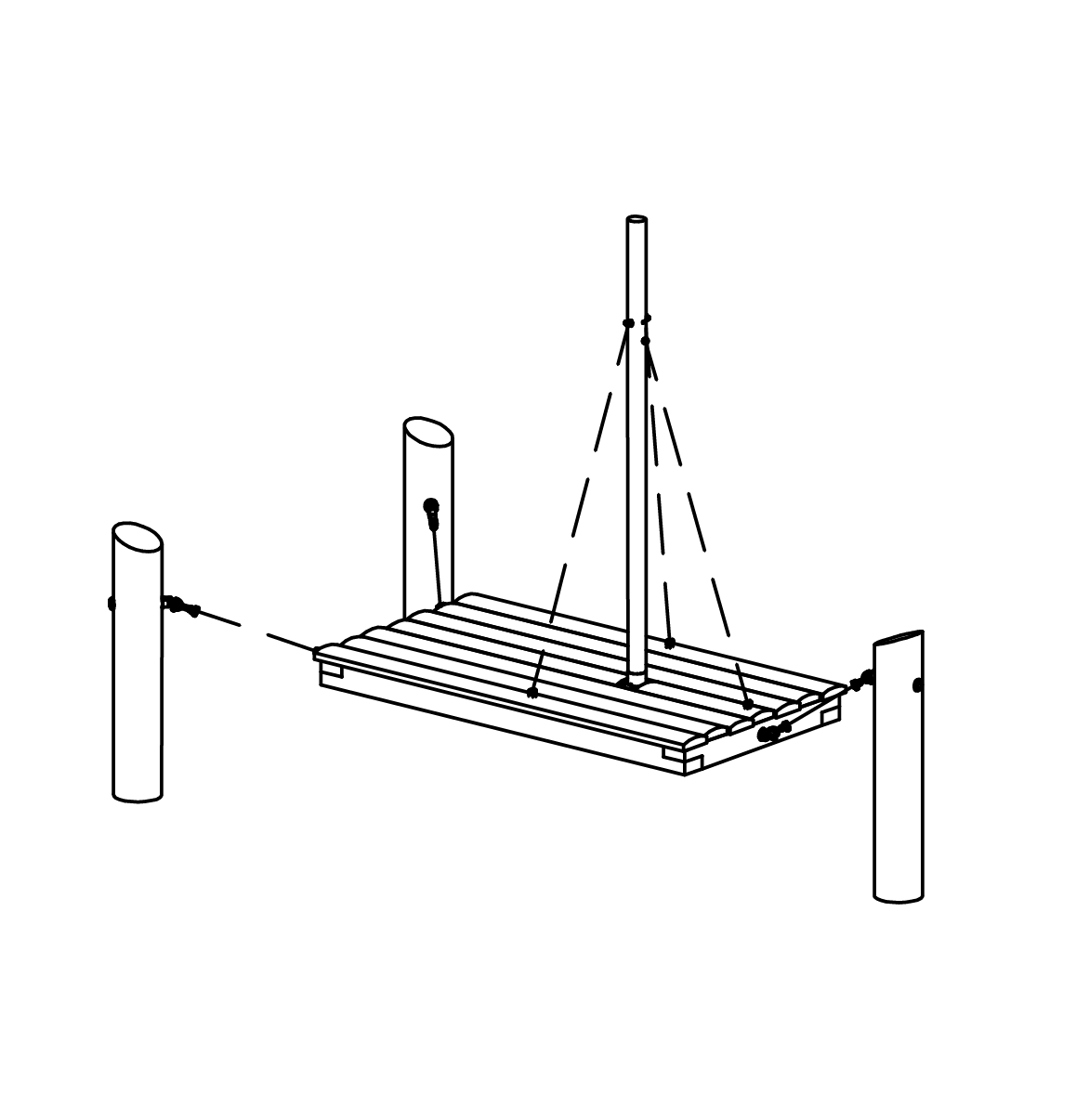 Wackelfloß, Richter Spielgeräte