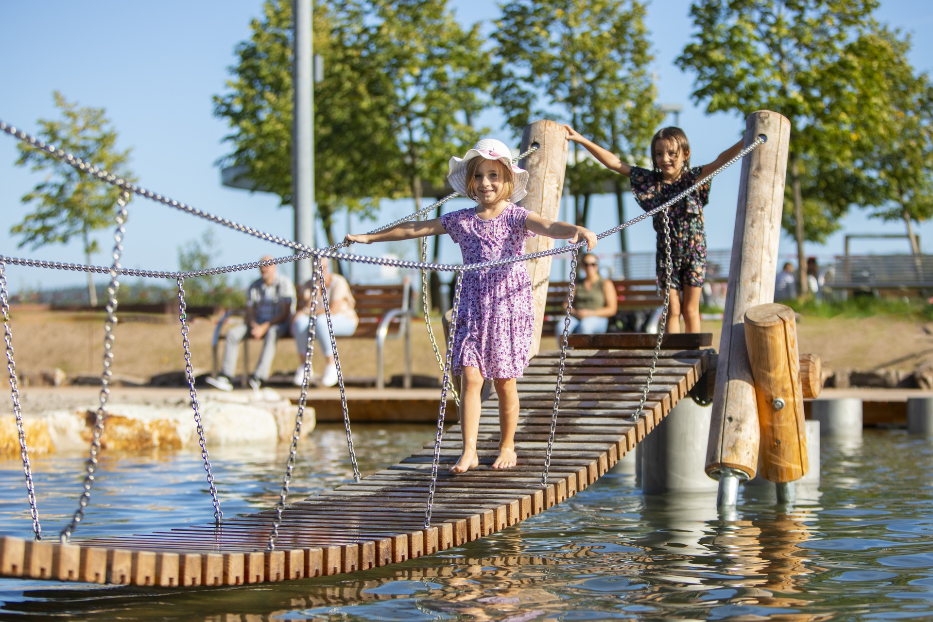 Große Hängebrücke, Richter Spielgeräte