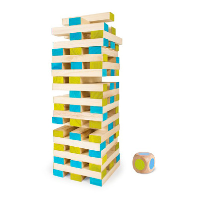 BS Toys Geschicklichkeitsspiel „Riesen-Wackelturm“, Sport-Thieme