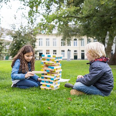 BS Toys Geschicklichkeitsspiel „Riesen-Wackelturm“ Ansicht 3