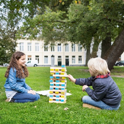 BS Toys Geschicklichkeitsspiel „Riesen-Wackelturm“ Ansicht 4