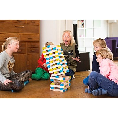 BS Toys Geschicklichkeitsspiel „Riesen-Wackelturm“ Ansicht 5