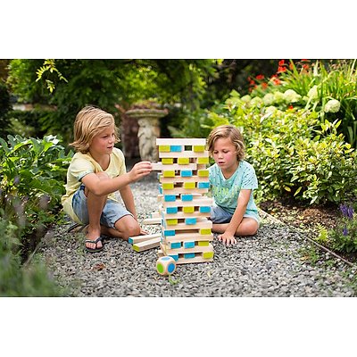 BS Toys Geschicklichkeitsspiel „Riesen-Wackelturm“ Ansicht 6