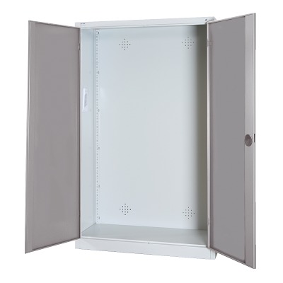 C+P Modul-Sportgeräteschrank mit Vollblech-Flügeltüren, HxBxT 195x120x50 cm, Sport-Thieme
