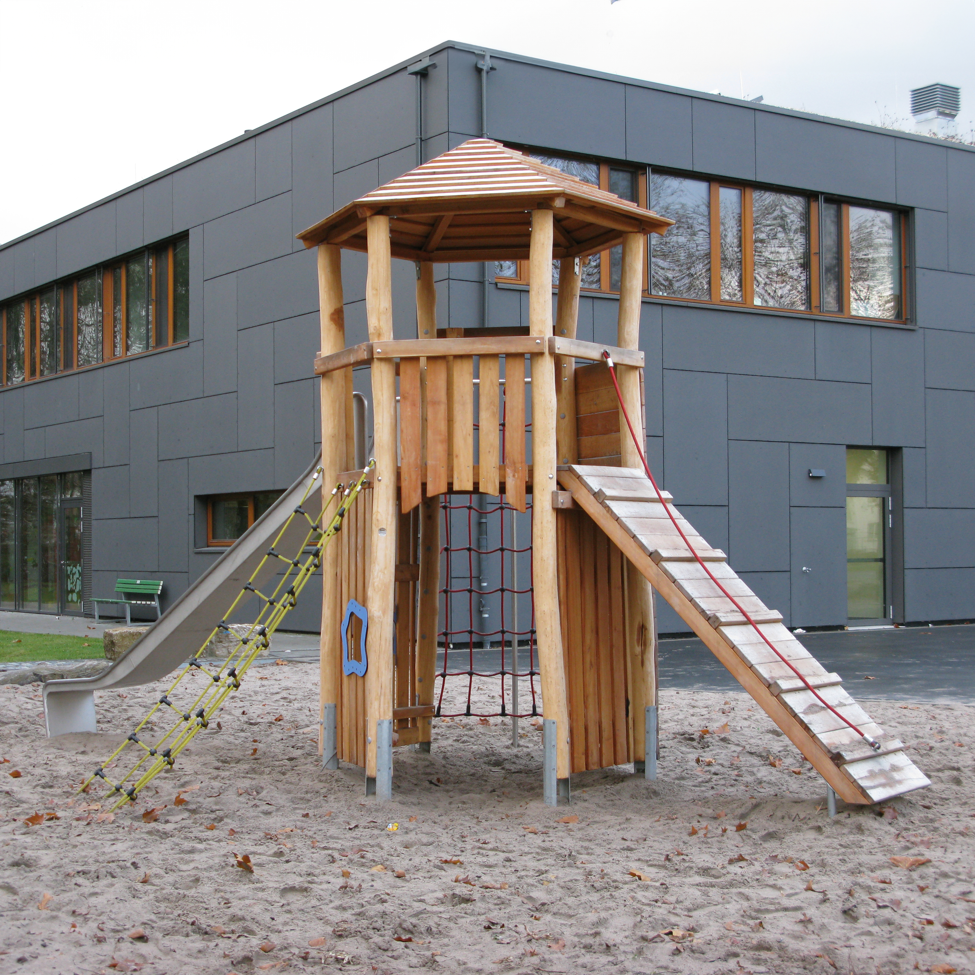 Sechseckturm Crumstadt Ansicht 2