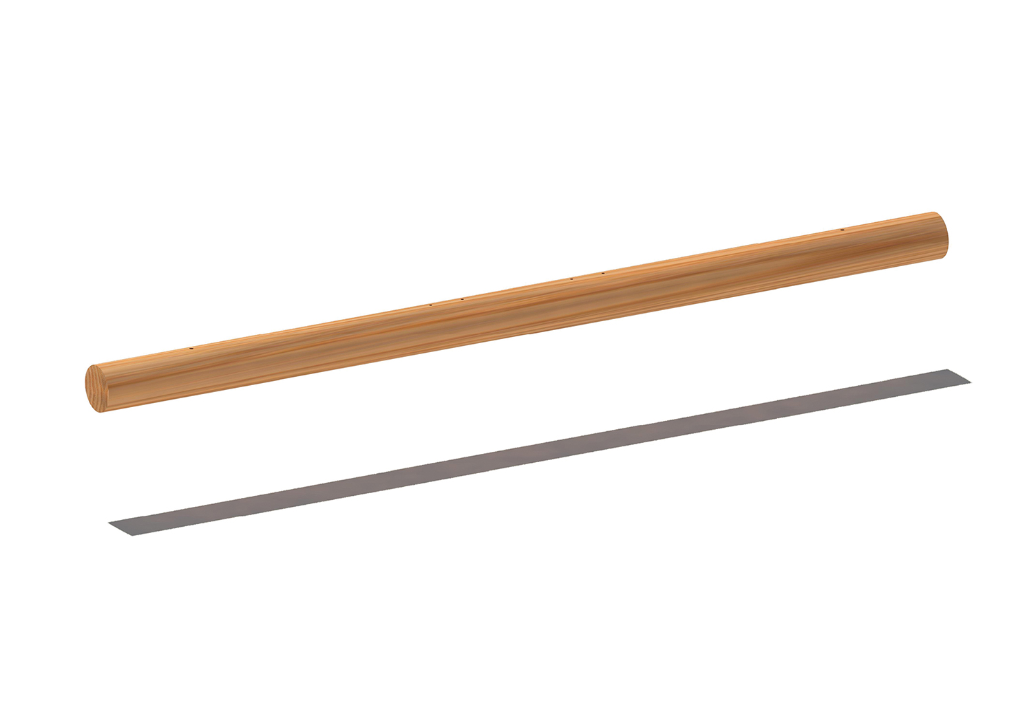 Wippbalken, Ø 18 cm - für Wippe, 2-sitzig, Maier Spielplatzgeräte