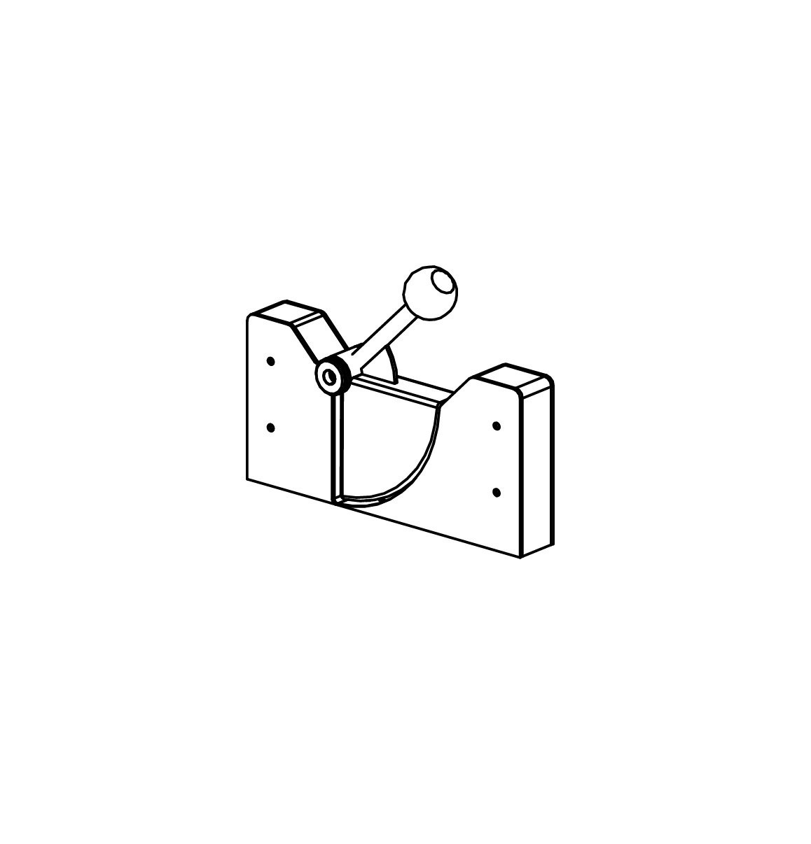 Sichelsperre Ansicht 2