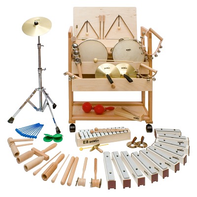 Goldon Rhythmikinstrumente-Set, Sport-Thieme