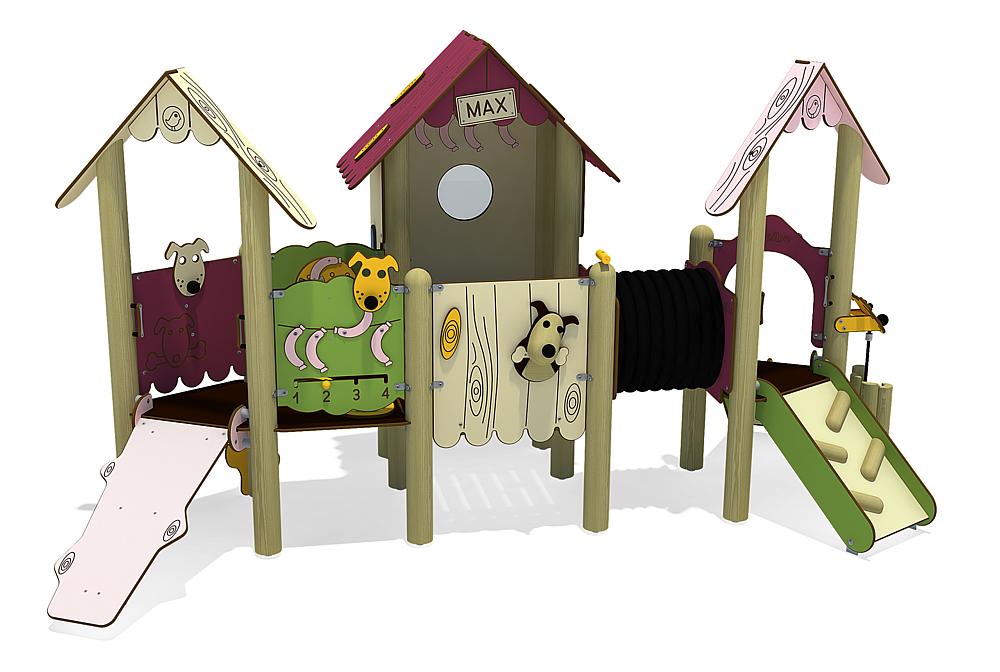 Spielanlage Hundehütte