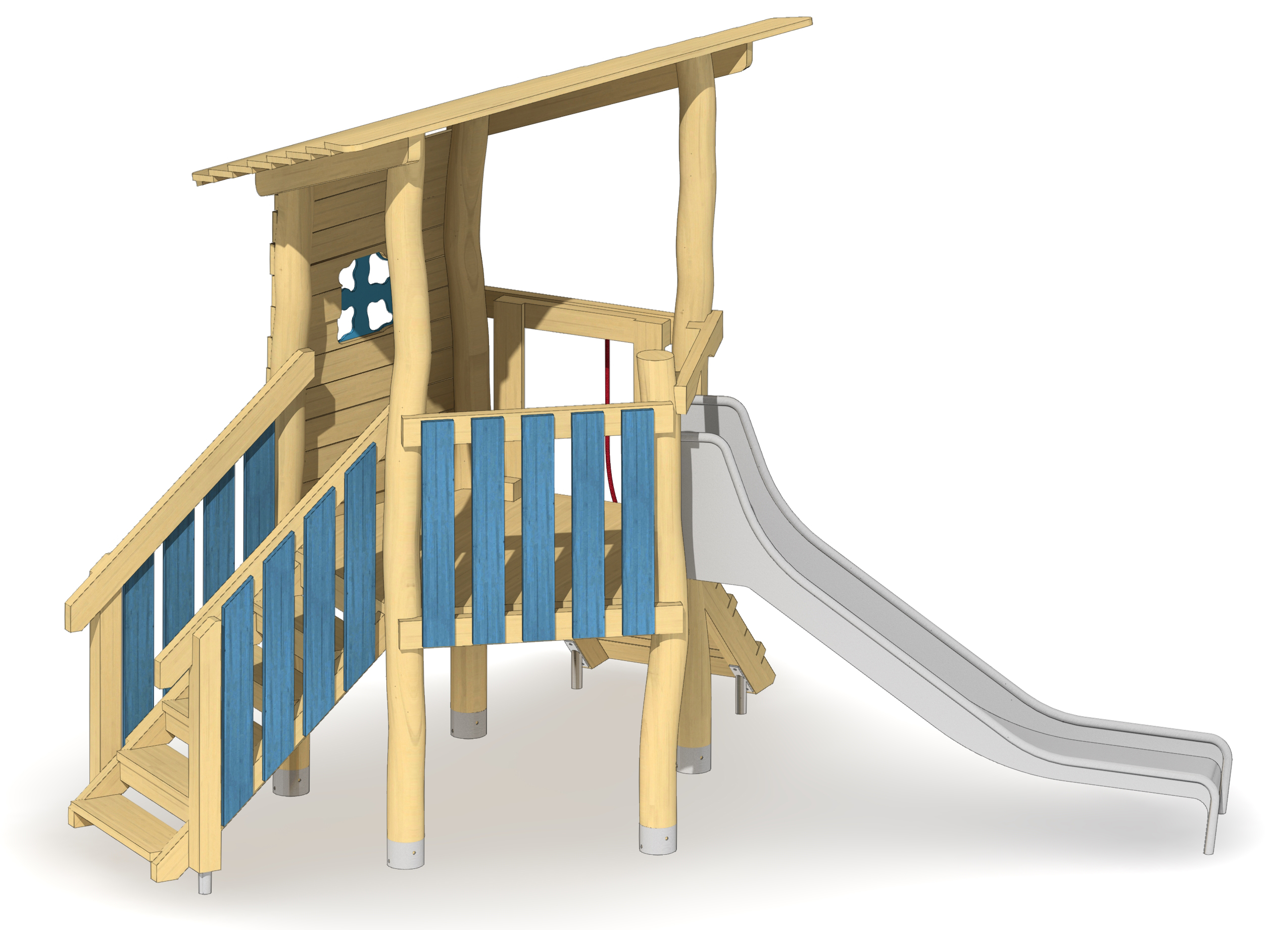 Kleinkindanlage Linus mit Treppe Ansicht 5