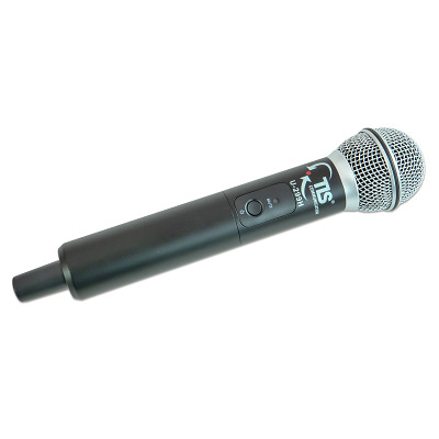 TLS Funk-Mikrofon mit Sender für TLS Musikanlagen „M100 / M200 Combi und Funk“