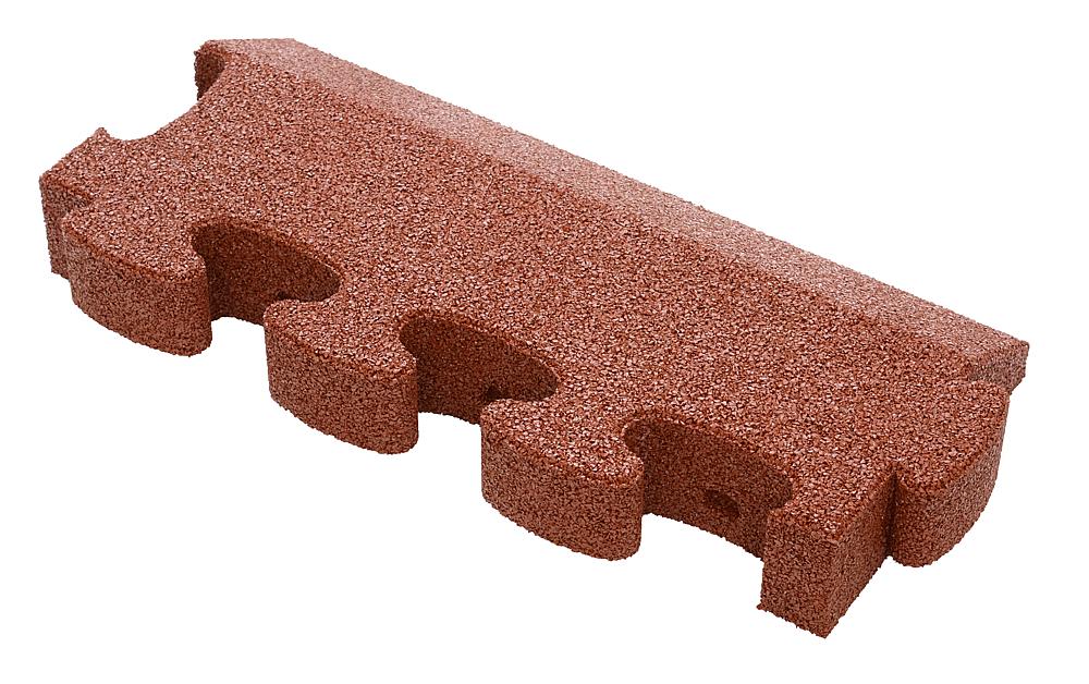 Puzzle Mat 3D ® Randplatte angeschrägt, ohne Zwischenelement, 55x25x8 cm