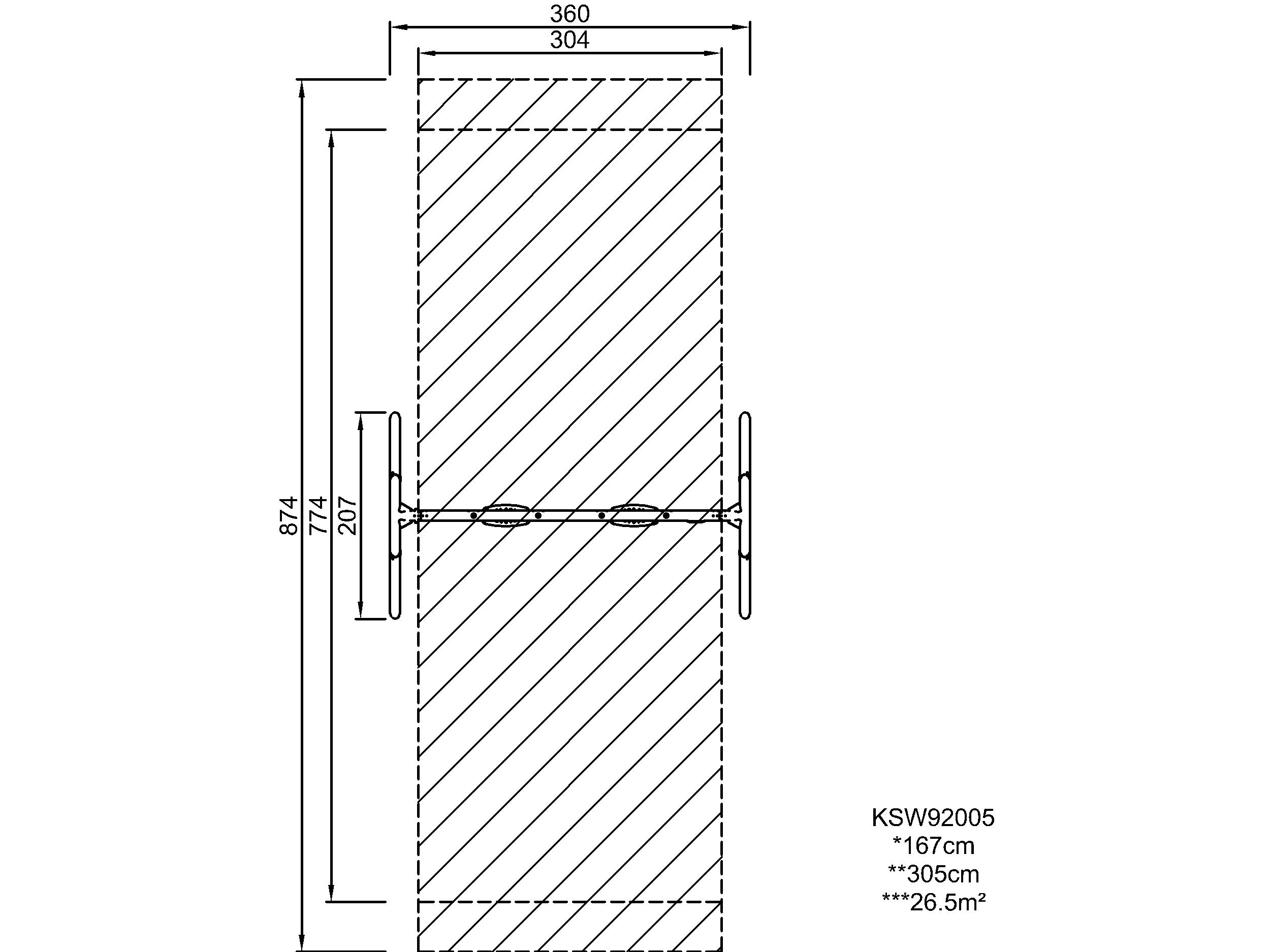 Doppelschaukel, Höhe: 3,0 m KSW92005 Ansicht 6