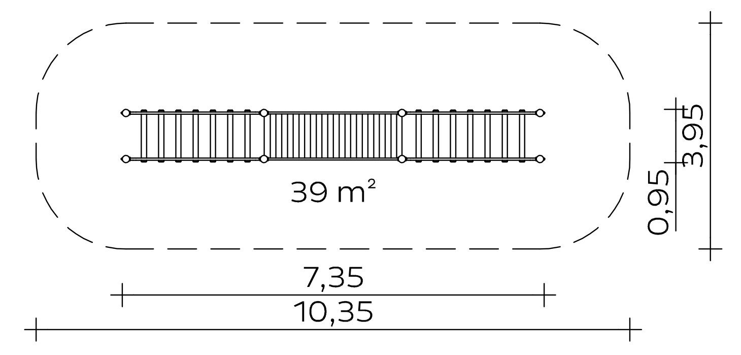 Brückenanlage Ansicht 3