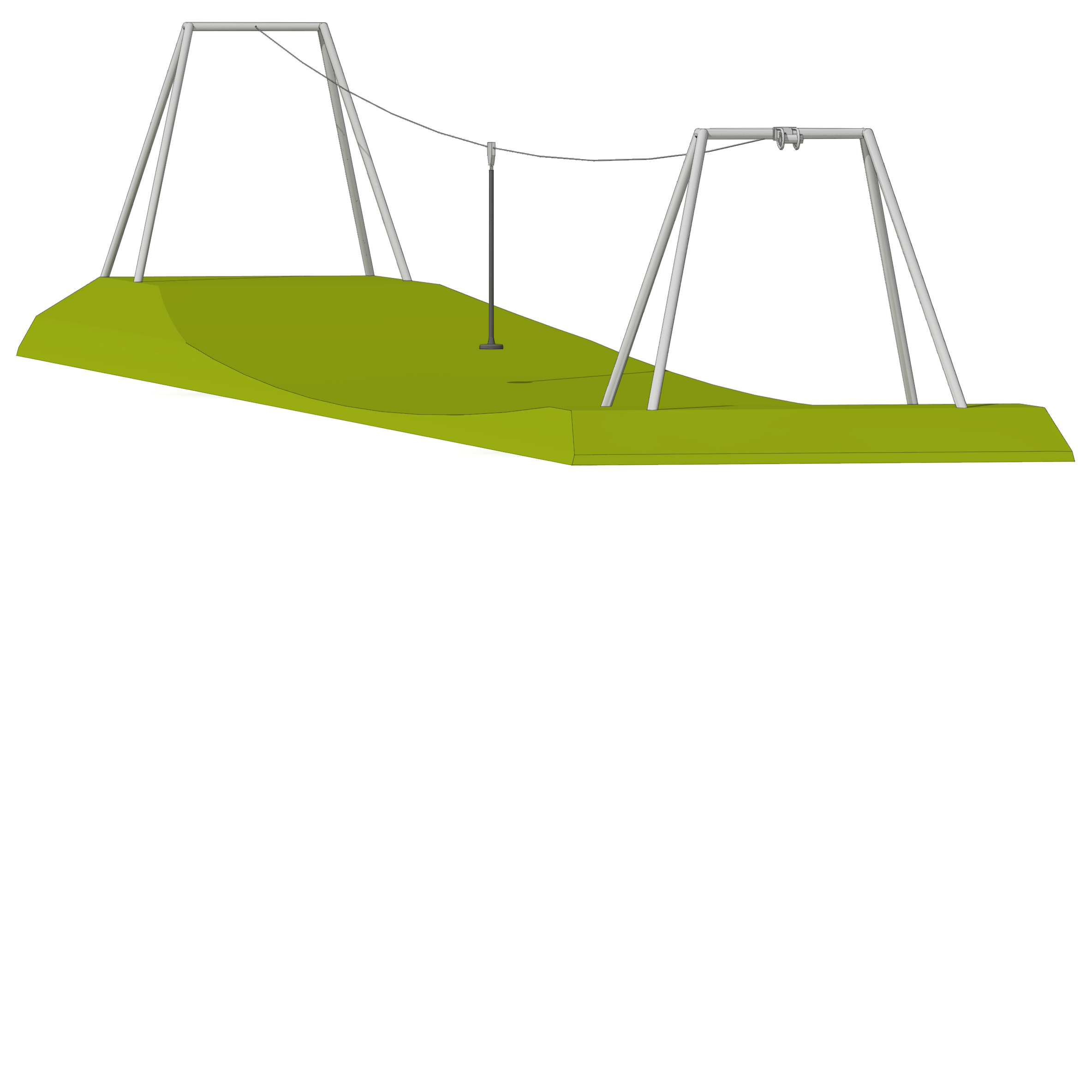 Seilbahn 30m Ansicht 2