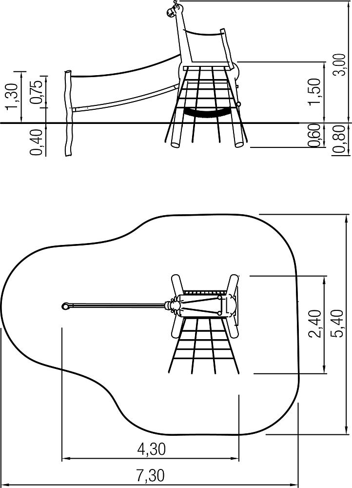 Klettergiraffe Gritt Ansicht 6