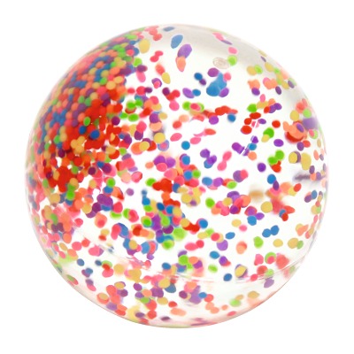 EduPlay Flummi-Ball „Zauberkugel mit Konfetti“