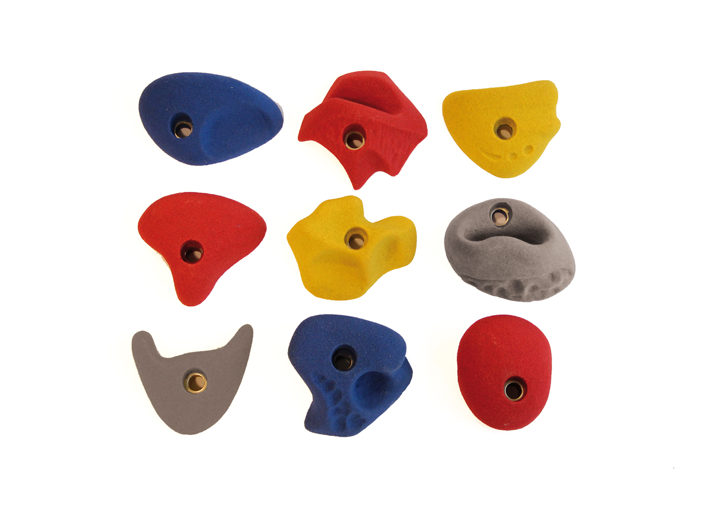 Klettergriff, Größe M ca. 10-13 cm, Farbe: Gelb, Maier Spielplatzgeräte