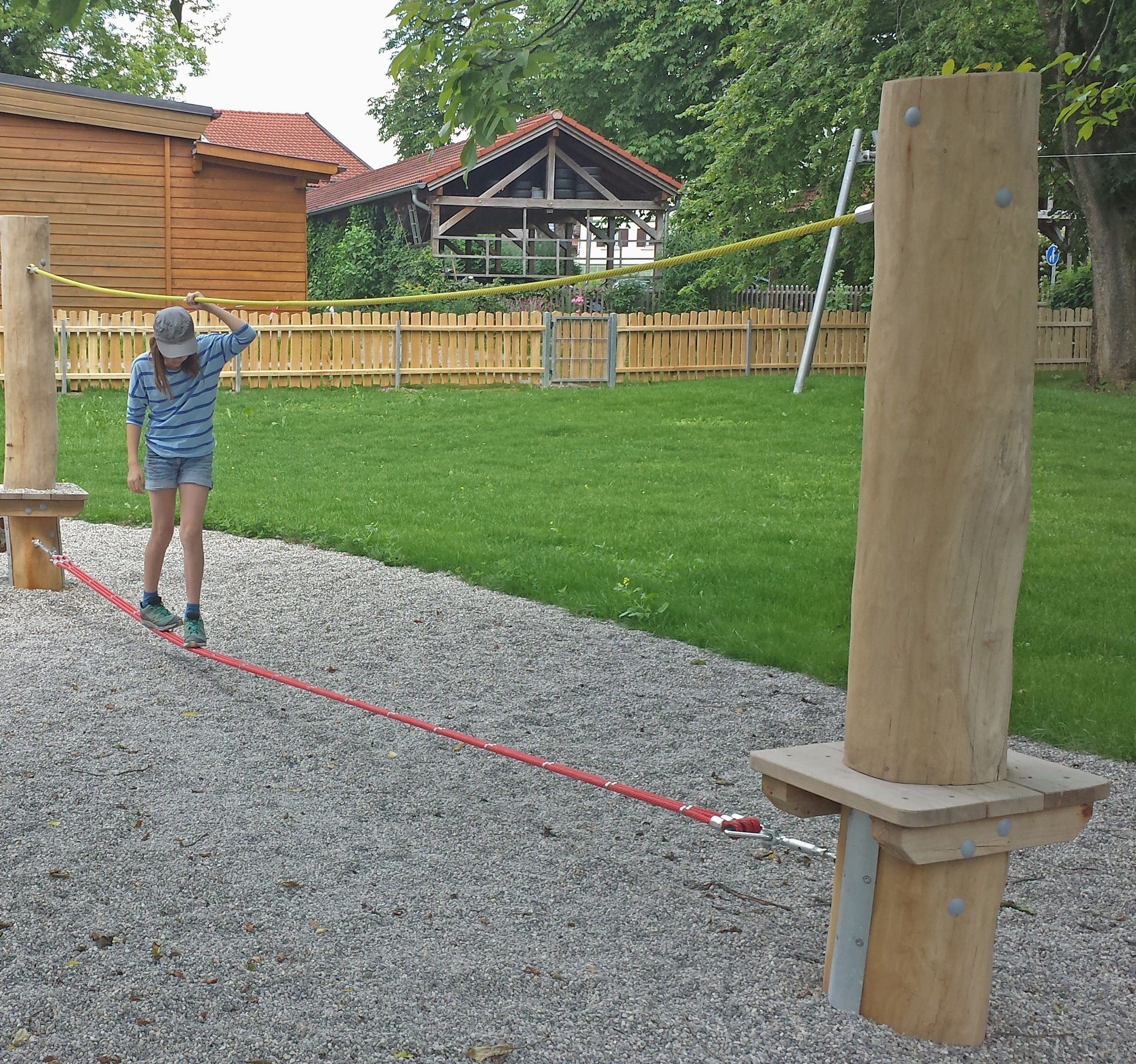 Slackline 6m mit Halteseil