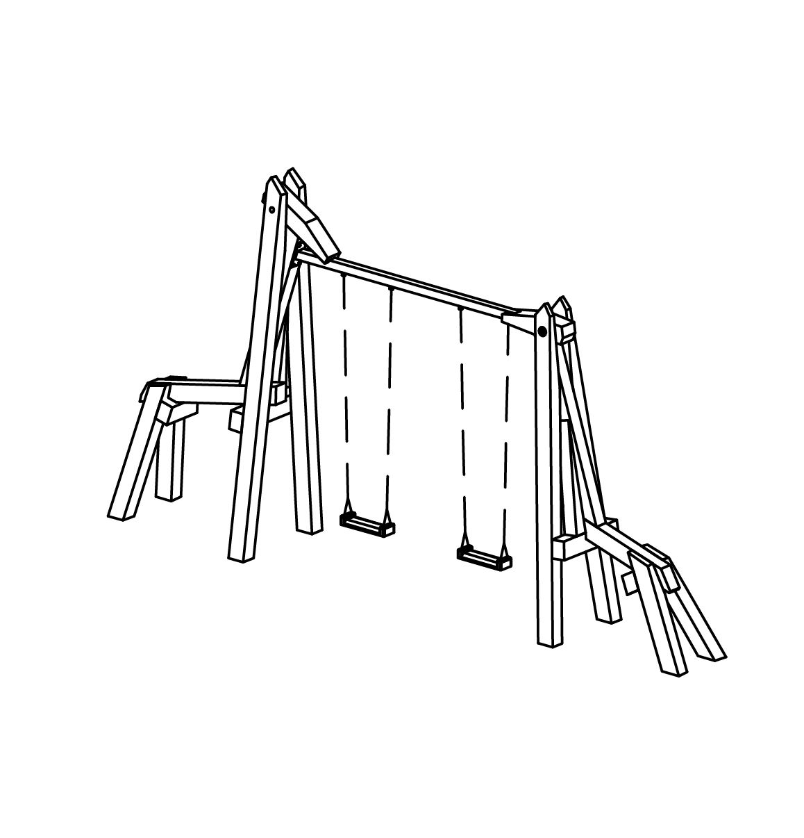 Giraffenschaukel, Richter Spielgeräte