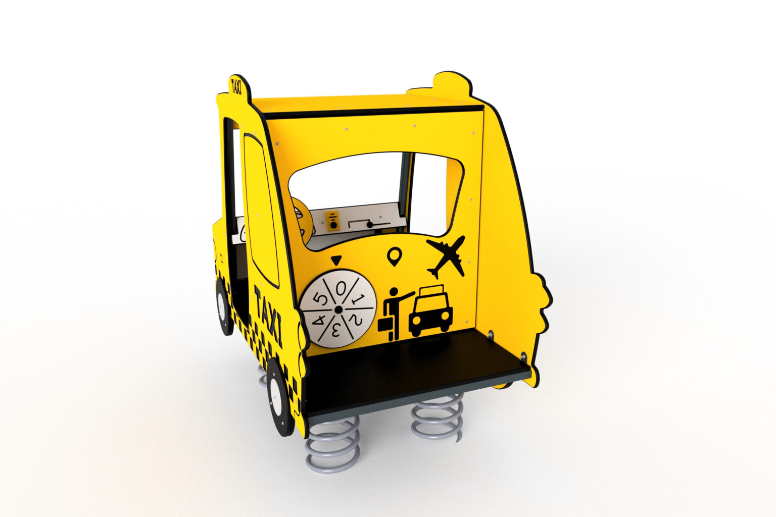 3707S Spieltaxi als Federwippe Ansicht 3