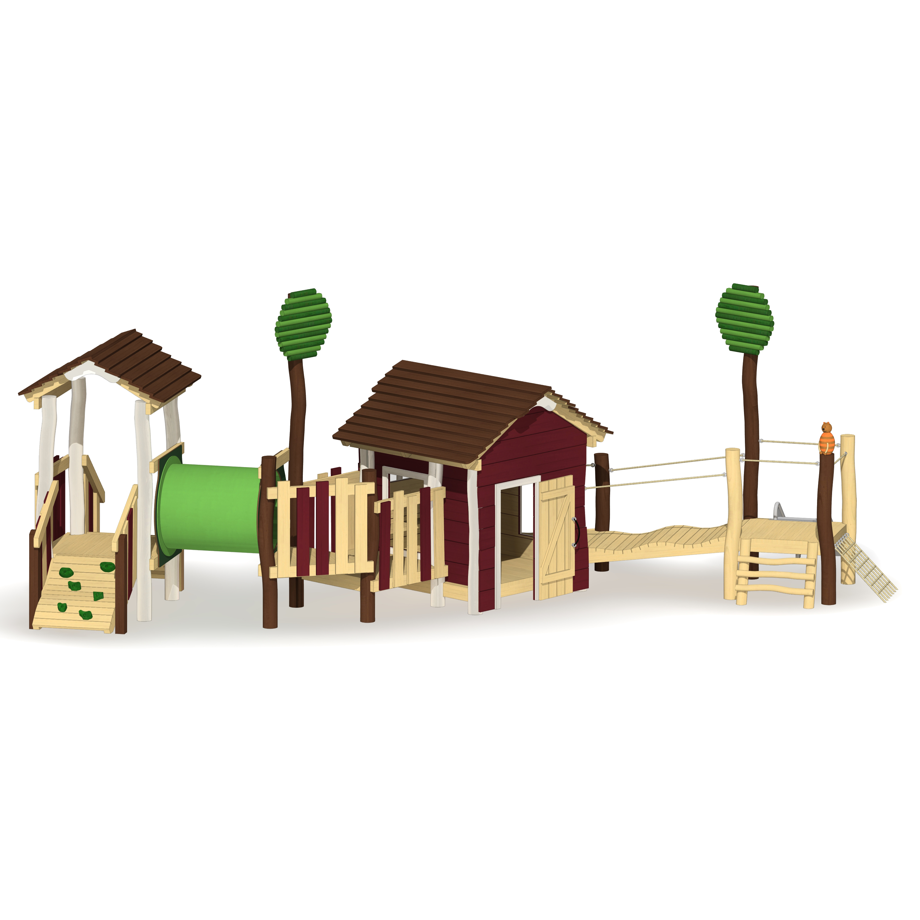Minispielanlage Schuppen