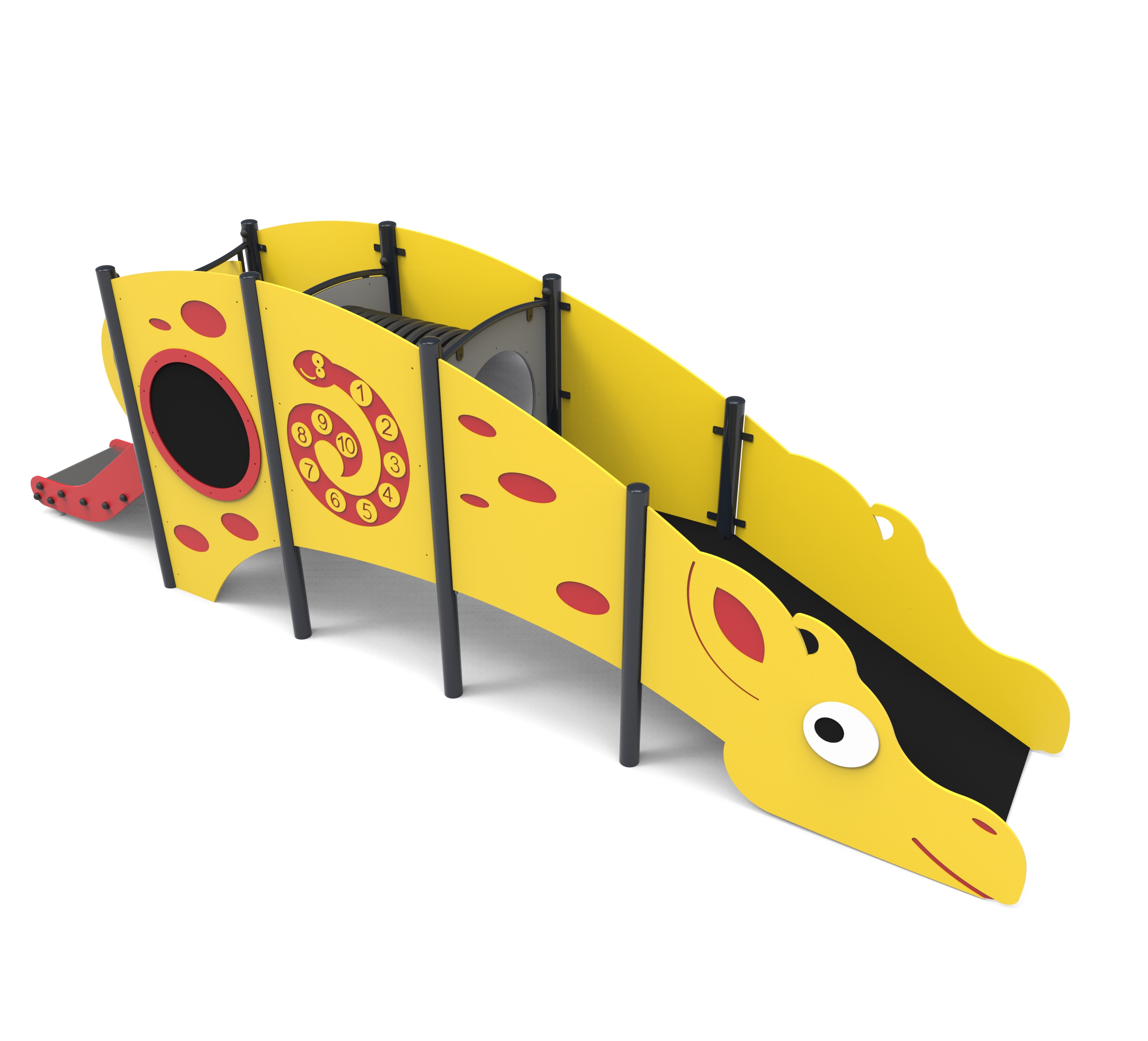 Giraffen-Rutsche Ansicht 3