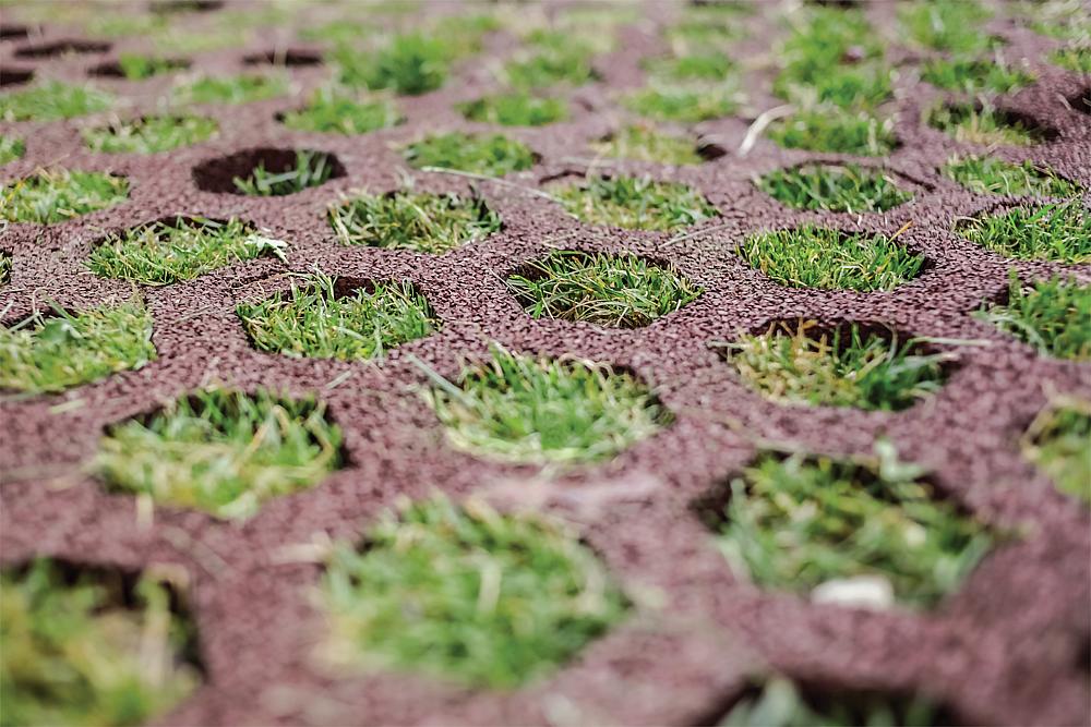 Rasengitterplatte Hexagon ® 4,5 cm Ansicht 5
