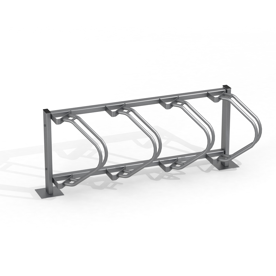 Fahrradständer Reihenparker für 4 Fahrräder, Larslaj