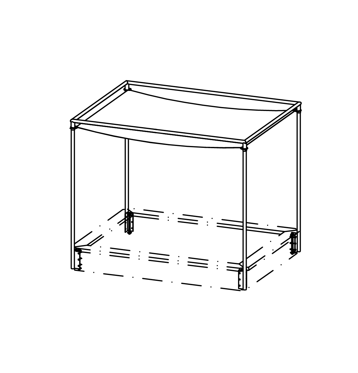 Sonnensegel / Sandkastenabdeckung, Richter Spielgeräte