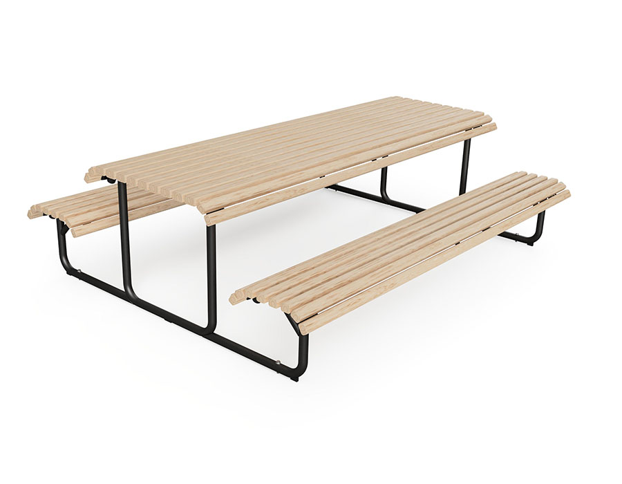 Picknicktisch Mini Parviva Lärche roh, Bürli